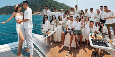 Cặp “rich kid” nổi tiếng chi mạnh tay để vui chơi trước thềm đám cưới