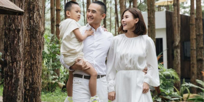 Con trai Lương Thế Thành nay lớn phổng, được bố cưng chiều hết mực