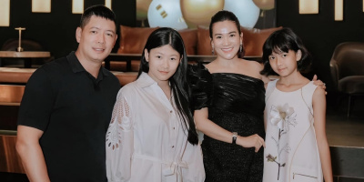 Hai ái nữ nhà Bình Minh chiếm spotlight ba mẹ tại sự kiện