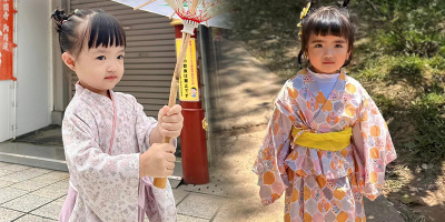 Dàn nhóc tì Vbiz diện trang phục truyền thống Nhật Bản