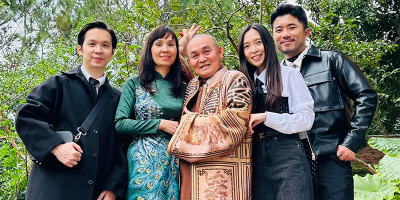 NSƯT Xuân Hinh lên tiếng về phong cách thích mặc váy của con rể