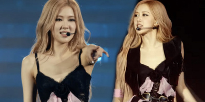 Màn cởi outfit của thành viên BLACKPINK trên sân khấu Coachella