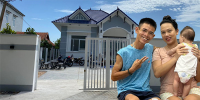 Sô Y Tiết khoe ảnh gia đình: Từ chàng chăn bò nay có vợ đẹp, con xinh