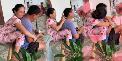 Con gái khoe bố đi làm về liền nộp lương cho mẹ: Nhà là phải có nóc