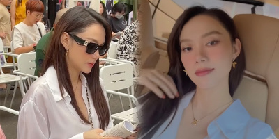 Minh Hằng bầu 4 tháng vẫn dậy sớm, phủ đồ hiệu đi làm