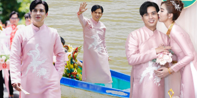 Hồ Quang Hiếu ngồi xuồng đi hỏi vợ, gây xúc động với lời hứa hôn nhân