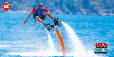 Ghé Nha Trang thử sức flyboard, trải nghiệm cảm giác bay trên mặt nước