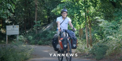Chàng trai đạp xe gom rác xuyên Việt, không ngại khó ngại khổ