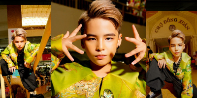 Trịnh Gia Huy diễn tại Vietnam International Fashion Week 2023