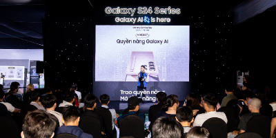 Samfan hào hứng trải nghiệm thực tế AI trên Galaxy S24 Series