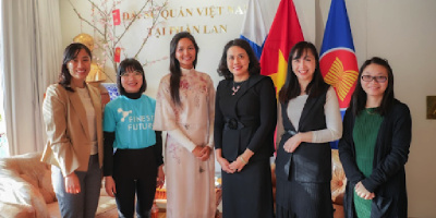 H'Hen Niê giao lưu cùng du học sinh Việt tại Phần Lan