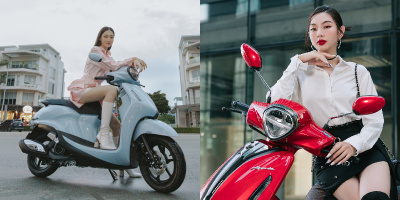 Yamaha Grande - “em xế ruột” của 2 Đại sứ Hoa hậu Quốc gia Việt Nam 2024