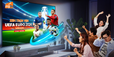 Xem UEFA Euro 2024 trọn vẹn với những tiện ích trên MyTV