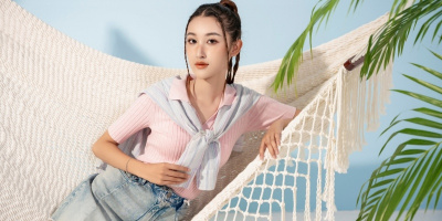 Kiều Thu Quyên - Nàng thơ mới của làng mẫu Việt khoe bộ ảnh hè rực rỡ