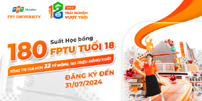 Học sinh đạt từ 25 điểm thi THPT trở lên có cơ hội đạt học bổng trường Đại học FPT