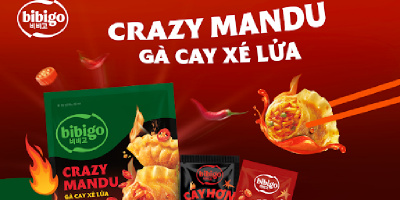 Giới trẻ “chao đảo” với sự xuất hiện của Bibigo Crazy Mandu