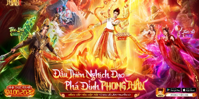 Phong Thần VNG tung TVC với bộ ba đại sứ SOOBIN - Tiến Linh - Jun Vũ