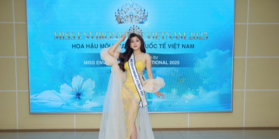 Trần Thị Mỹ Linh tham dự Miss Environment International 2025