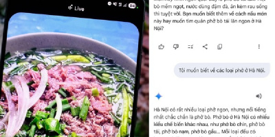 Khám phá văn hóa ẩm thực Hà Nội qua lăng kính Galaxy S25 và Gemini Live