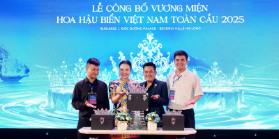 Lễ công bố vương miện Hoa hậu Biển Việt Nam Toàn cầu 2025