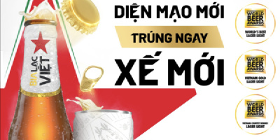 Bia Lạc Việt “diện mạo mới”, mang đến cơ hội “lên đời” xế mới