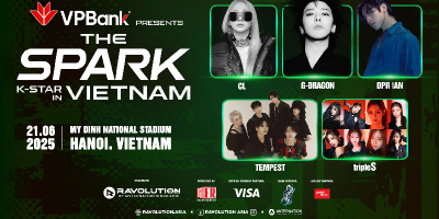 Soi dàn sao sắp đổ bộ K-Star Spark in Vietnam – Presented by VPBank