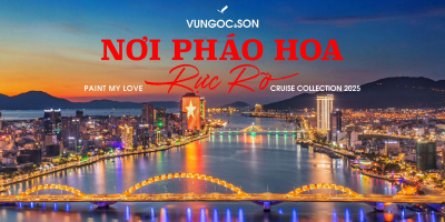 VUNGOC&SON làm show thời trang ở cảng sông Hàn - Đà Nẵng