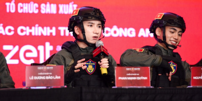 Dàn nghệ sĩ nam sẽ nhập vai các chiến sĩ CAND trong "Chiến Sĩ Quả Cảm"