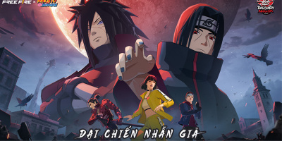 Cuộc chiến ở Free Fire x NARUTO SHIPPUDEN chương 2: Đại chiến nhẫn giả