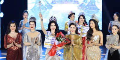Hồ Thanh Tuyền đăng quang Hoa hậu Doanh nhân Hoà bình Trái đất 2025
