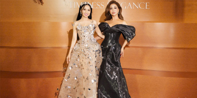 Hà Phương rạng rỡ cùng Minh Tuyết ở fashion show của Chung Thanh Phong