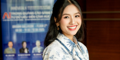 Hoa hậu Nguyễn Thanh Hà tham gia diễn đàn AI trong quảng cáo sáng tạo