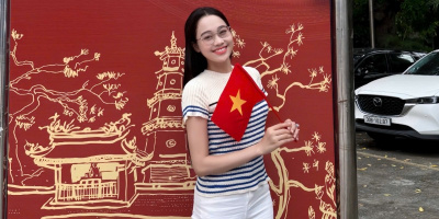 Hoa hậu Biển Đảo Việt Nam 2025 rạng rỡ tập luyện cho lễ diễu binh 2/9