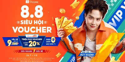 Shopee “Gom hết” dàn sao hội tụ tại đại tiệc Shopee Live 8.8