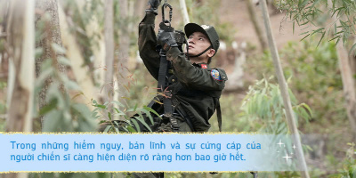 Những khoảnh khắc từ “Chiến sĩ Quả cảm” khiến người trẻ muốn cứng cáp trăm phần mỗi ngày
