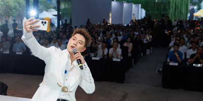 Đại sứ thương hiệu Dương Domic khuấy động buổi ra mắt realme 15 Series