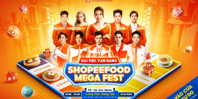 Bỏ túi loạt bí kíp "sống còn" để quẩy bung nóc cả ngày tại ShopeeFood Mega Fest