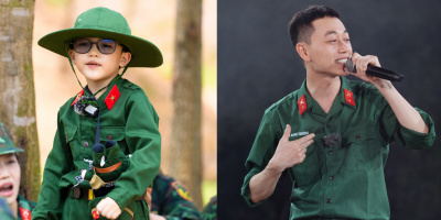 Rapper nhí Xệ Xệ bất ngờ xuất hiện tại "Sao nhập ngũ 2025"