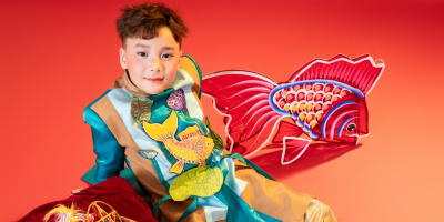 Người mẫu Tuấn Khải tinh nghịch trong bộ ảnh Trung thu