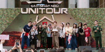 Tăng Phúc, Trang Pháp hòa nhịp cùng hàng nghìn sinh viên trong chuỗi “Sao nhập ngũ Unitour” Tăng Phúc, Trang Pháp hòa nhịp cùng hàng nghìn sinh viên trong chuỗi “Sao nhập ngũ Unitour”