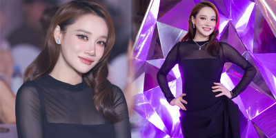 Nhã Phương mang thai 5 tháng vẫn rạng rỡ ở sự kiện làm đẹp