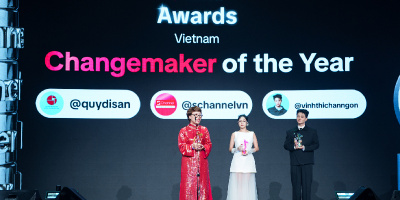Vĩnh Thích Ăn Ngon nhận giải “Changemaker of the Year” tại TikTok Awards Việt Nam 2025