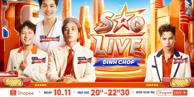 Lưu ngay lịch xem sân khấu âm nhạc, livestream và series video mới tháng 11 của Shopee