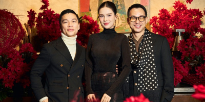 Á hậu Trái đất Linh Đan mở màn ấn tượng cho BST "Chốn ấy"