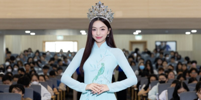 Hoa hậu Hoàng Ngọc Như giấu ba mẹ đi thi, “ẵm” luôn vương miện