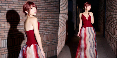 Quỳnh Thy ghi điểm với thiết kế Phan Huy tại thảm đỏ “Hoàng tử quỷ”