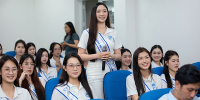 Thí sinh hoa hậu tranh danh hiệu “Đại sứ khởi nghiệp sáng tạo”