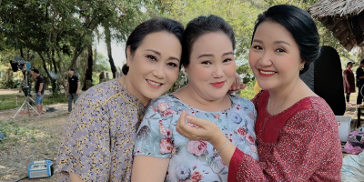 Ba chị em Ngân Quỳnh hội ngộ trong phim "Những đứa con khác họ"