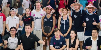 Dàn sao pickleball thế giới vào sân giao lưu cùng cộng đồng Việt Nam
