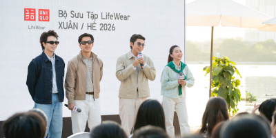 Cảm hứng “Màu sắc mới, kiểu dáng mới” trong BST LifeWear Xuân/Hè 2026 của UNIQLO